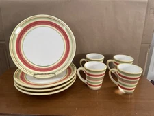 Dansk Lemon Zest Place Setting Mug & Dinner Plate 4 Available 