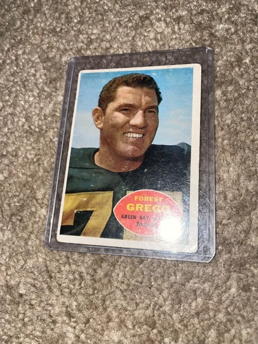 1960 Topps (r) (hof) Forrest Gregg Green Bay Packers #56 fair condition