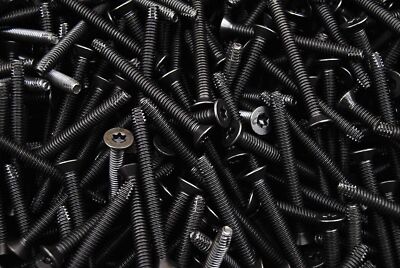 (200) Torx T30 Trailer Deck Floorboard Screw 1/4-20 x 2-1/2 Flat Thread Cutting 
