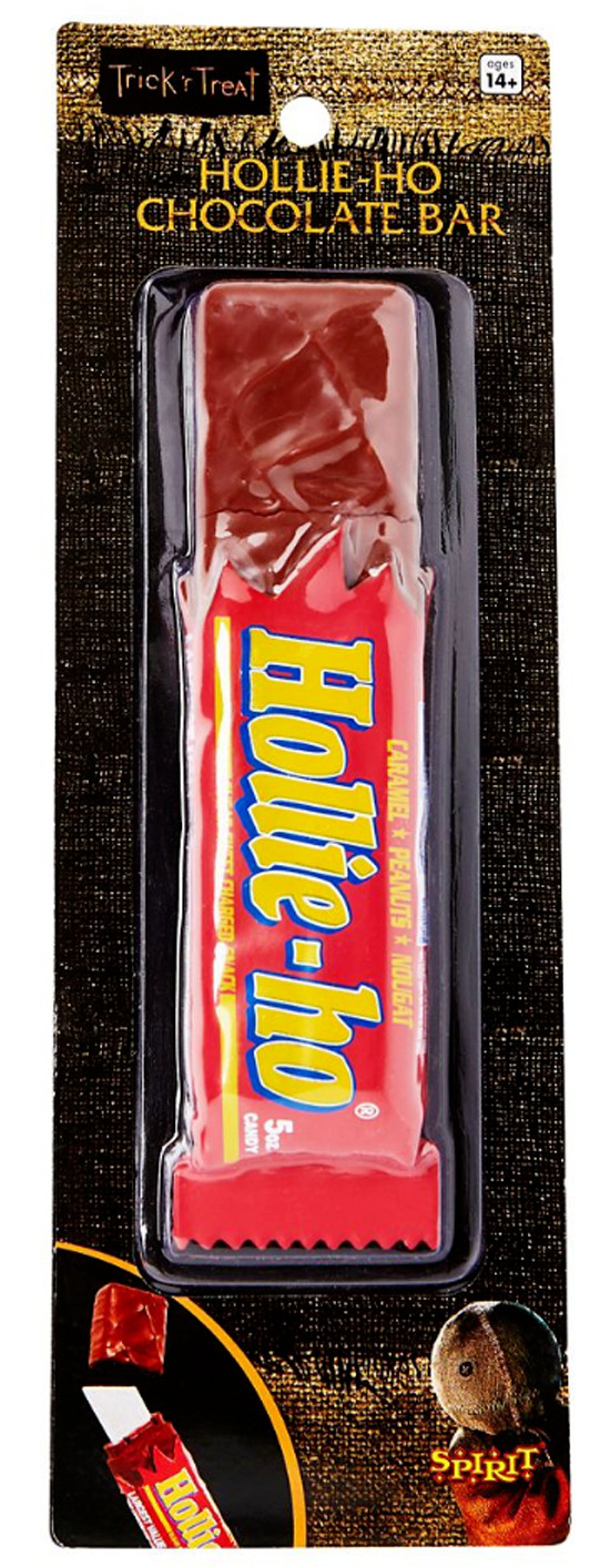 Trick 'r Treat Sam Prop Hollieho Chocolate Bar w/plastic Razor Blade
