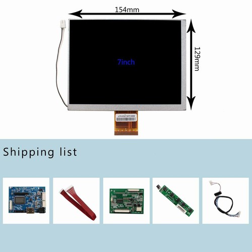 7 Zoll HD Bildschirm Raspberry Pi Display CLAA070MA0ACW 800x600 LCD Panel - Bild 5 von 6