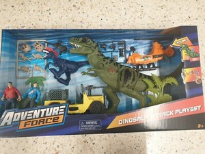 adventure force dinosaur attack playset