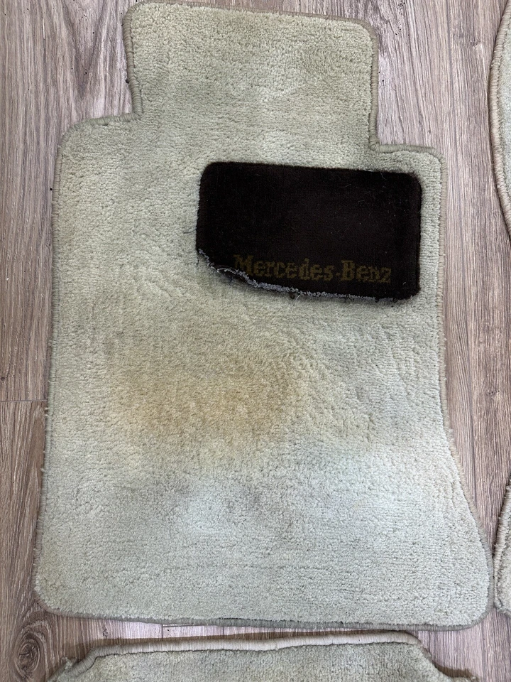 Alfombrillas Lloyd 1986-1992 Mercedes Benz 300e W124 beige tostado período correcto Foto 4 de 4