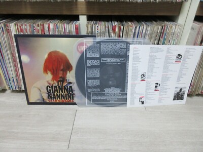 Gianna Nannini - Giannissima 1992 Rare KOREA Vinyl LP Insert No Barcode