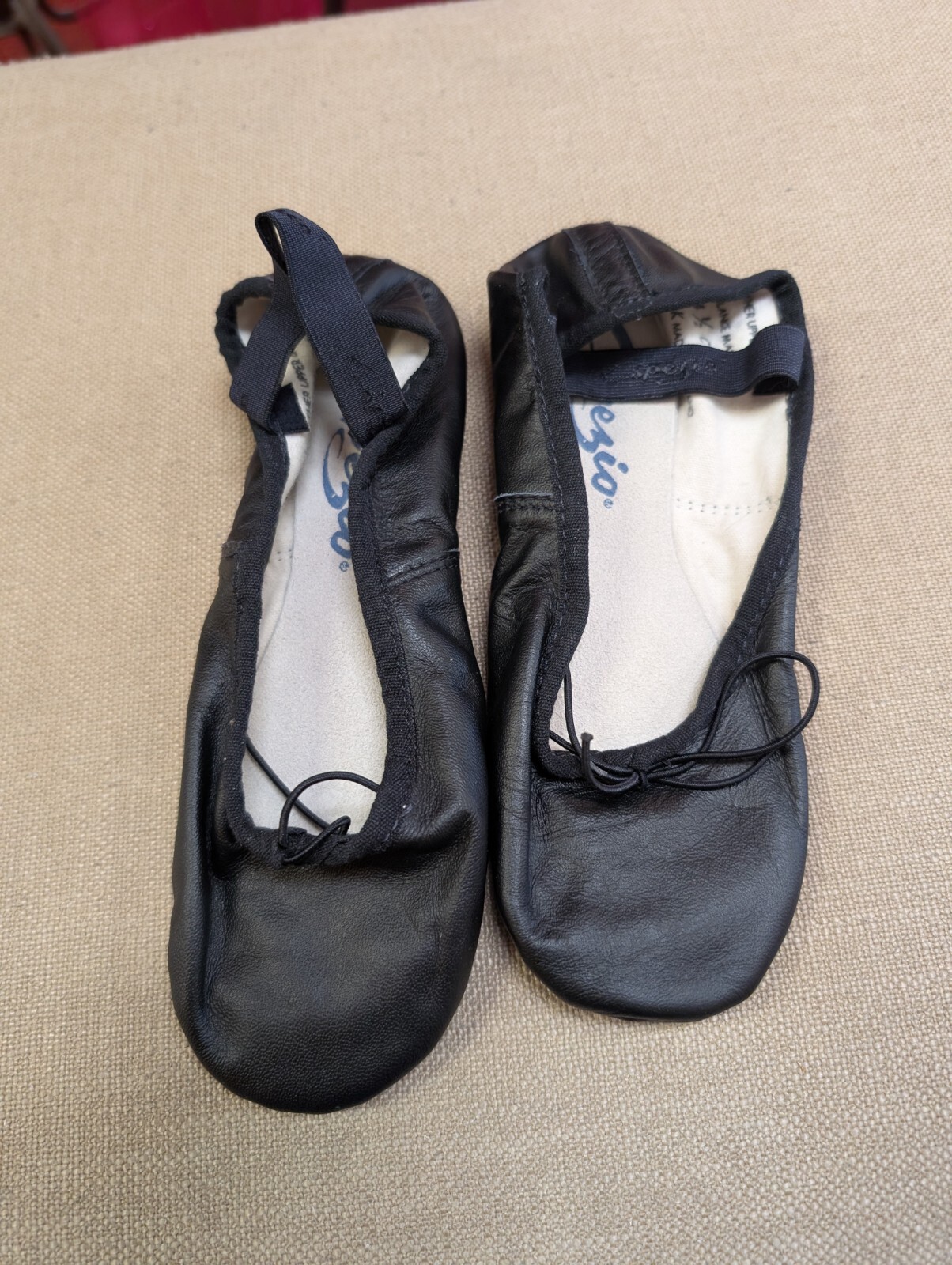 SAOLA Ciabatta da Balletto Capezio Nuova Teknik 200 Nera Suola Completa Danza Nuova 4 5C