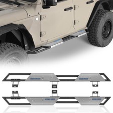 Off-road Running Board Nerf Side Step Bars For 2018-2026 Jeep Wrangler Jl 4-door Off-road Running Board Nerf Side Step Bars For 2018-2026 Jeep Wrangler Jl 4-door