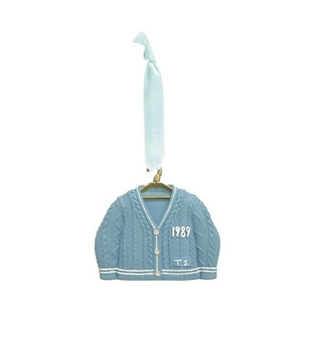 ⭐️ Taylor Swift Merch Ufficiale 1989 TV Cardigan Ornamento Natale Preordine ESAURITO - Foto 3 di 5