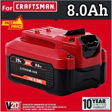 8 Ah For Craftsman 20V Lithium Battery CMCB206 CMCB204 CMCB201 CMCB202 CMCB205