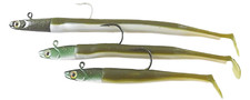 BILL HURLEY SANDEEL W/ PADDLE TAIL 7"