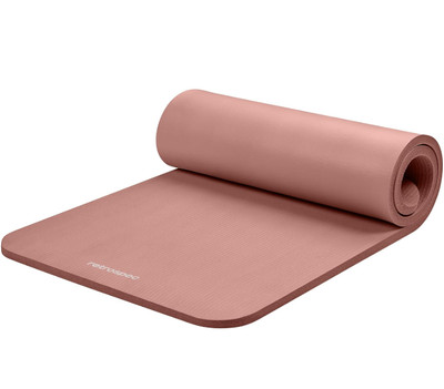 Extra Thick 10mm Exercise Yoga Pilates Mat Gym Fitness NBR 72''x 24'' w/ Bag Strap