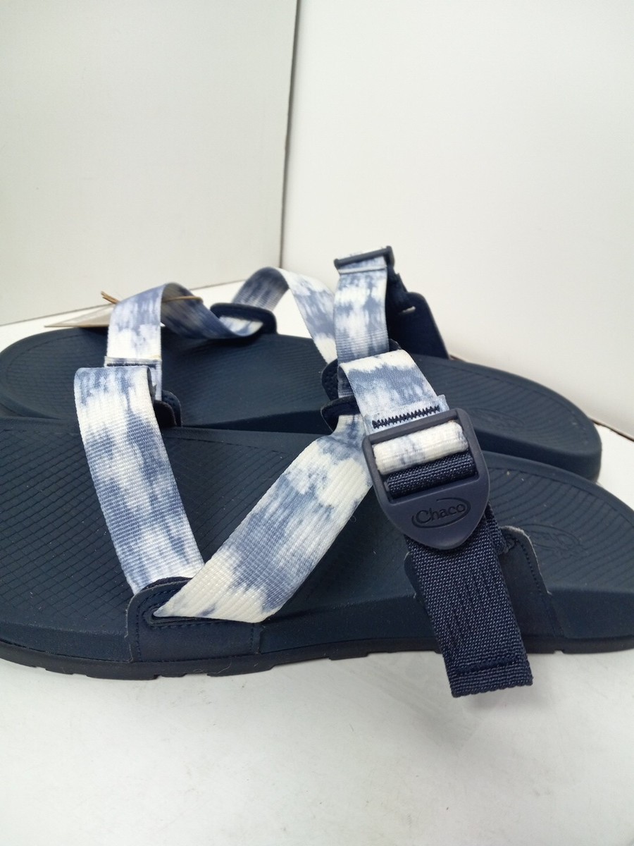Chaco Lowdown Slides Straps Sandals Faded Blue Fog Mens Size 