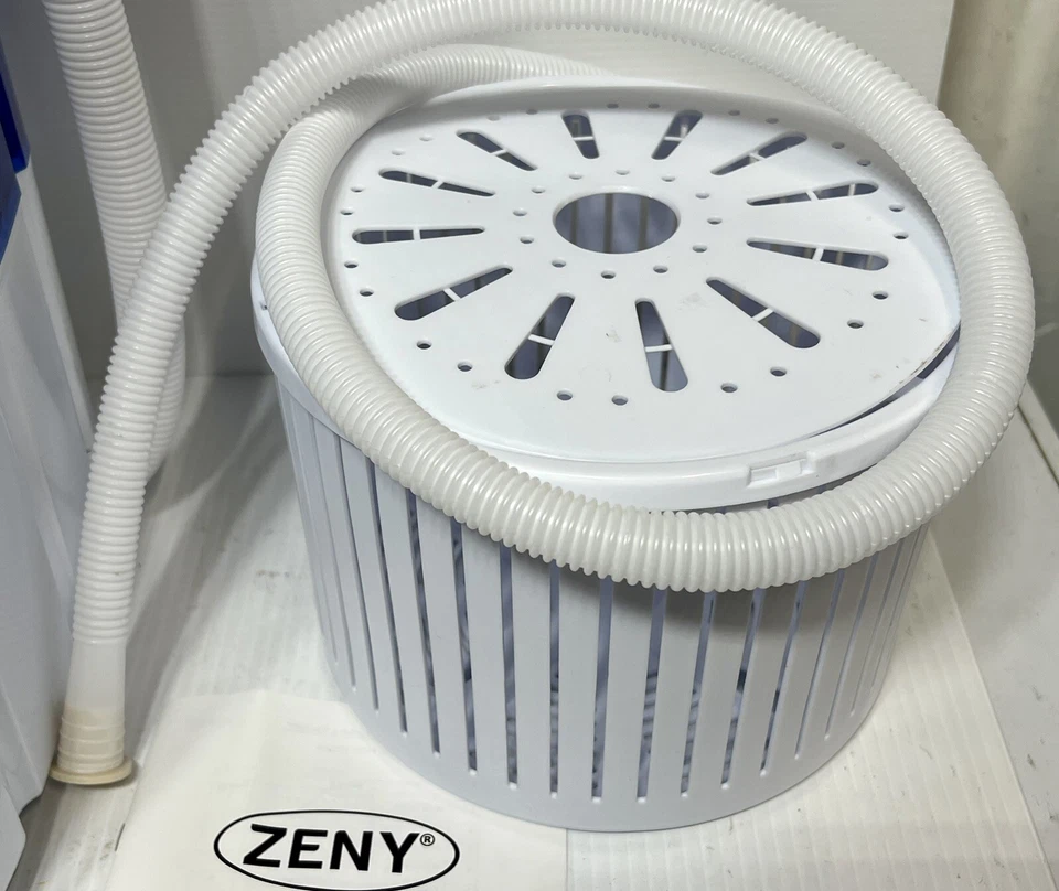 Zeny 6.6 Mini Portable Washing Machine Spin-Dry Laundry Washer Save Space Camp - Image 4 of 4
