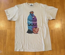 Vintage Lida Souers Native American T Shirt Medium Art Made In USA