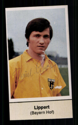 Reinhard Lippert FC Bayern München Hof Original Signiert + A 244309