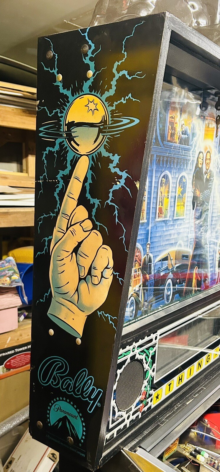 BALLY ADDAMS FAMILY PINBALL MACHINE NICE LEDs eBay