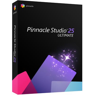 PINNACLE STUDIO 25 (2022) ULTIMATE Windows -DEUTSCH- ML #BOX