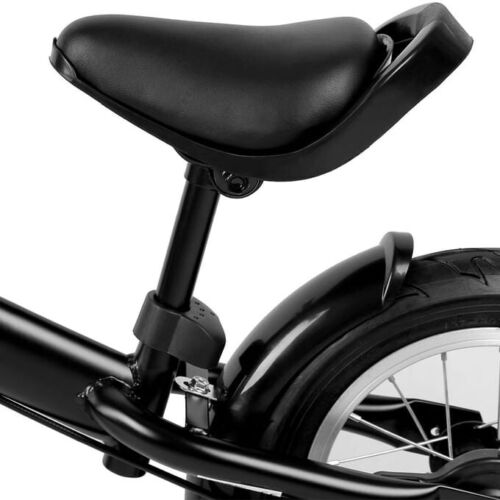 Boys 12" Bike With Kickstand And Brakes Black Bicycle For Boys With 12" Wheels - Picture 7 of 7