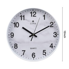 Home Office Wall Clock Silent Non Ticking Kitchen Clocks Quartz Sweep Movement
