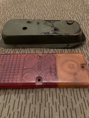 East German (DDR) Vehicle Brake Light / Blackout Driving Light Covers - Picture 5 of 7