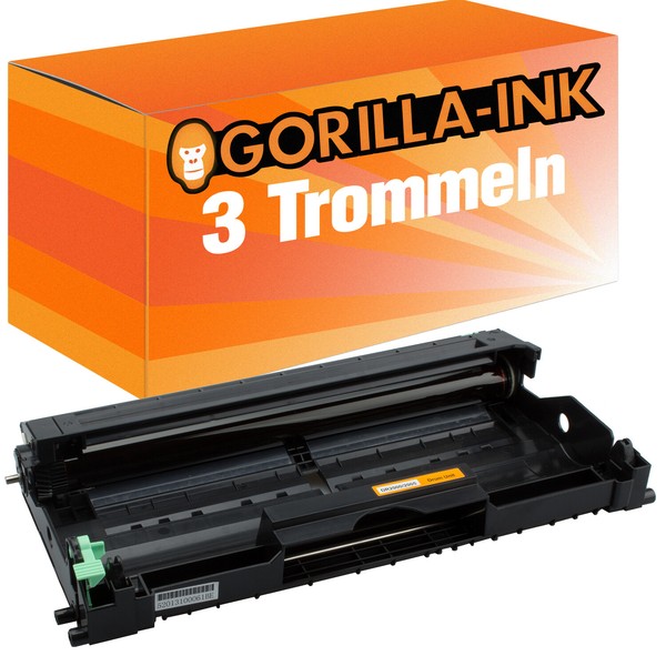 3X Trommel FüR Brother DR-2000 HL-2050 HL-2070 N HL-2070 Nr MFC-7220 N MFC-7240-image