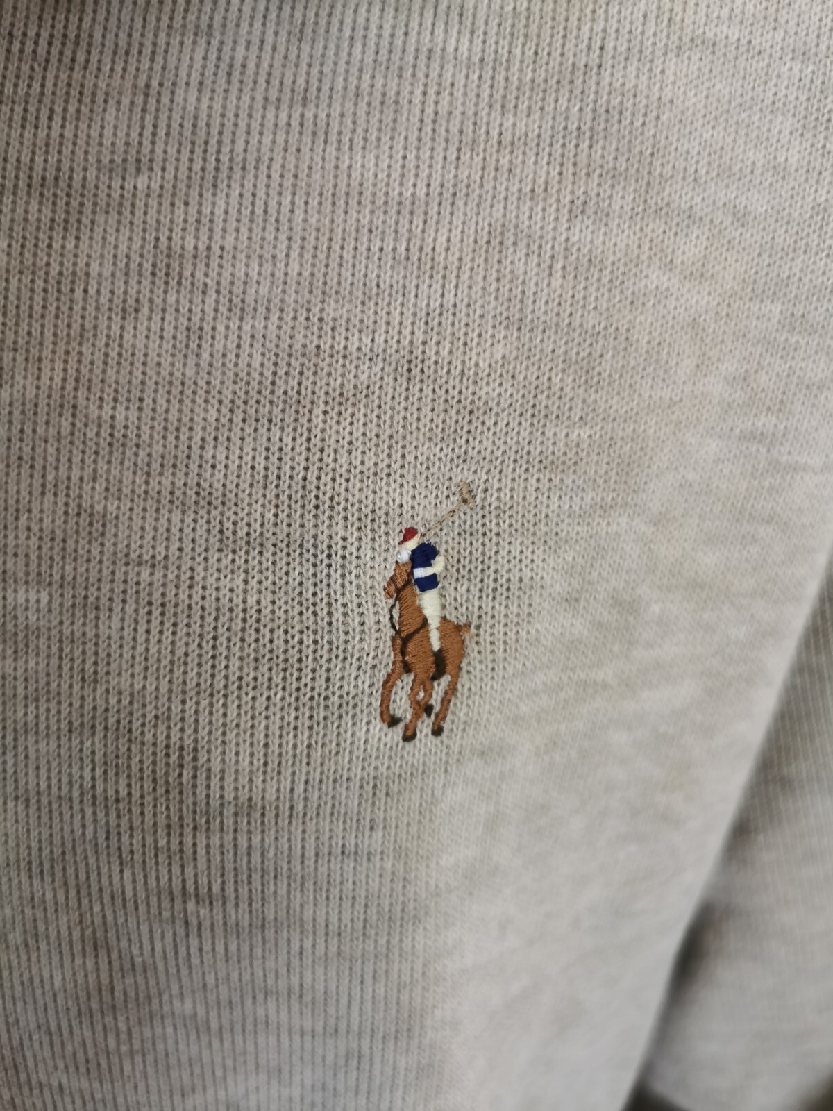 Maglione Polo Ralph Lauren da uomo XXL beige. 1 4 Felpa Cerniera Giacca Pony