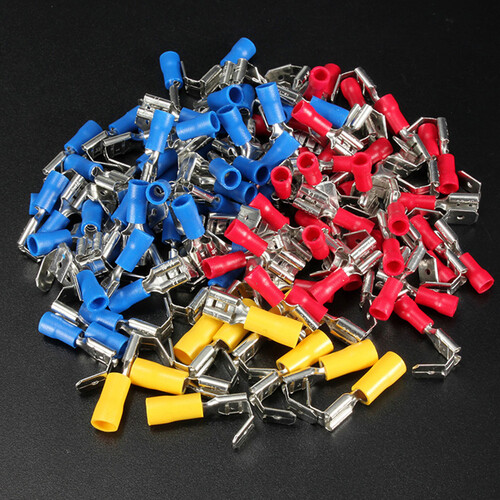 ANCIRS 30pcs Sei-Insulated Piggyback Spade Connectors, Quick - Foto 13