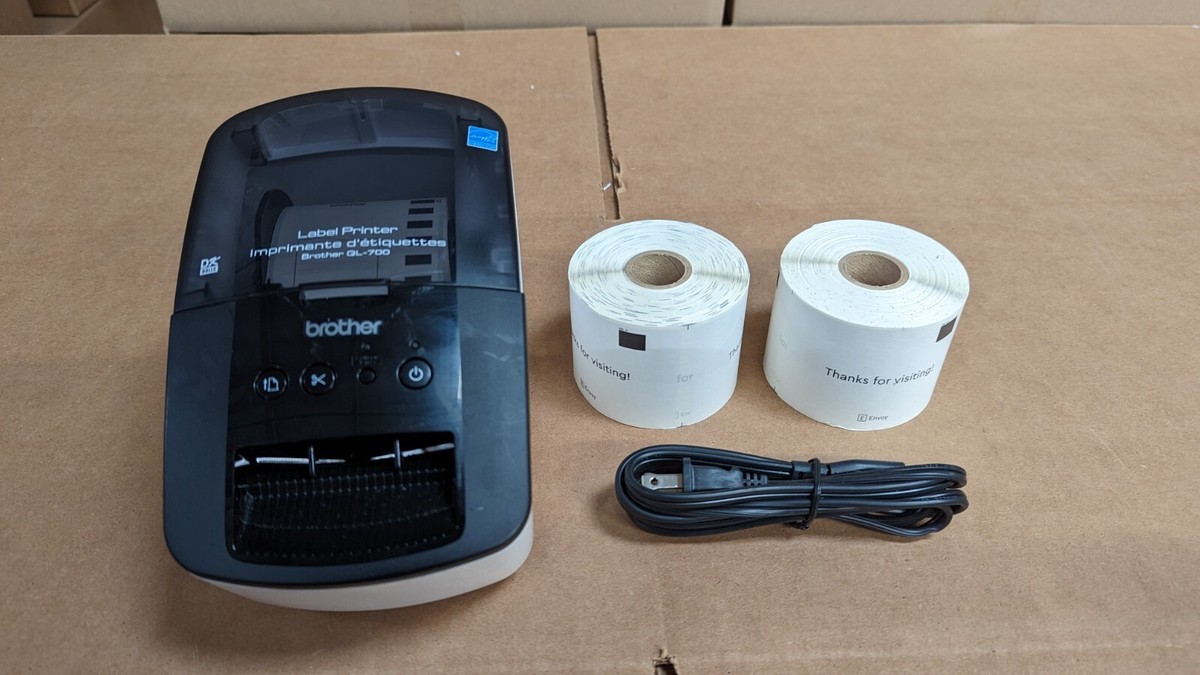 Brother QL-700 Professional Label Printer w/power cord