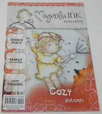 MAGNOLIA INK MAGAZINE COZY AUTUMN NO 4 2010 CARDMAKING TUTORIALS TEMPLATES