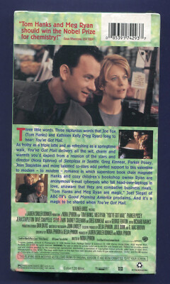 You've Got Mail Tom Hanks Meg Ryan Dave Chappelle Nora Ephron VHS