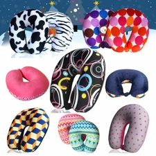 Micro Beads U Shaped Travel Neck Pillow Head Neck Cervical Support