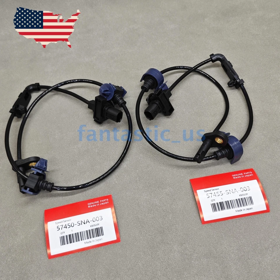 Sensor de velocidad de rueda ABS delantero derecho + izquierdo OEM para Honda Civic 2006-2011 Foto 3 de 4