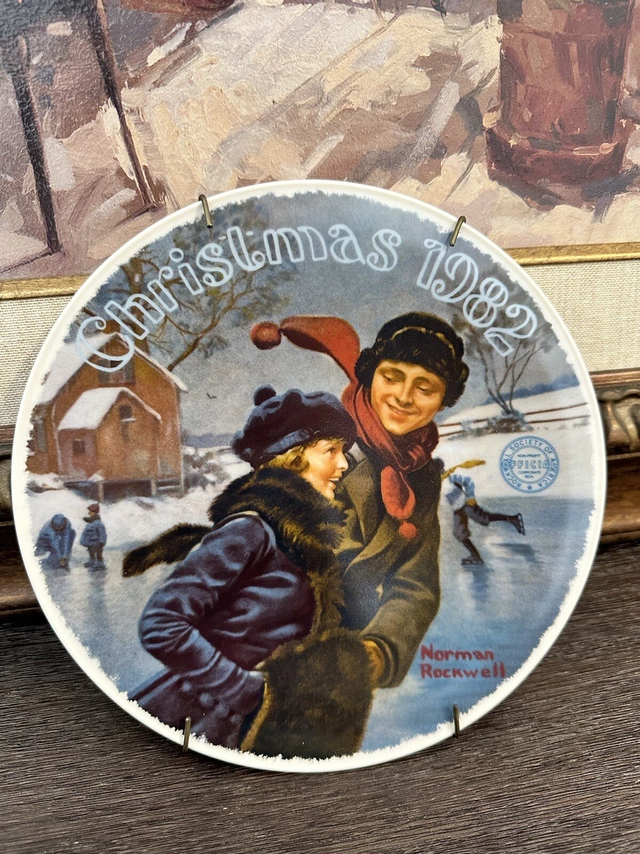 ローゼンタール クリスマスプレー　1982 Norman Rockwell Christmas Plate 1982 for sale | eBay