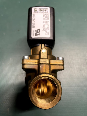 Burkert Solenoid Valve 6281EV A1/2 NBR BR 24V DC