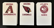 92 TALL Sports Card Dividers 3 League Bundle w/ FREE Team Logo Labels
