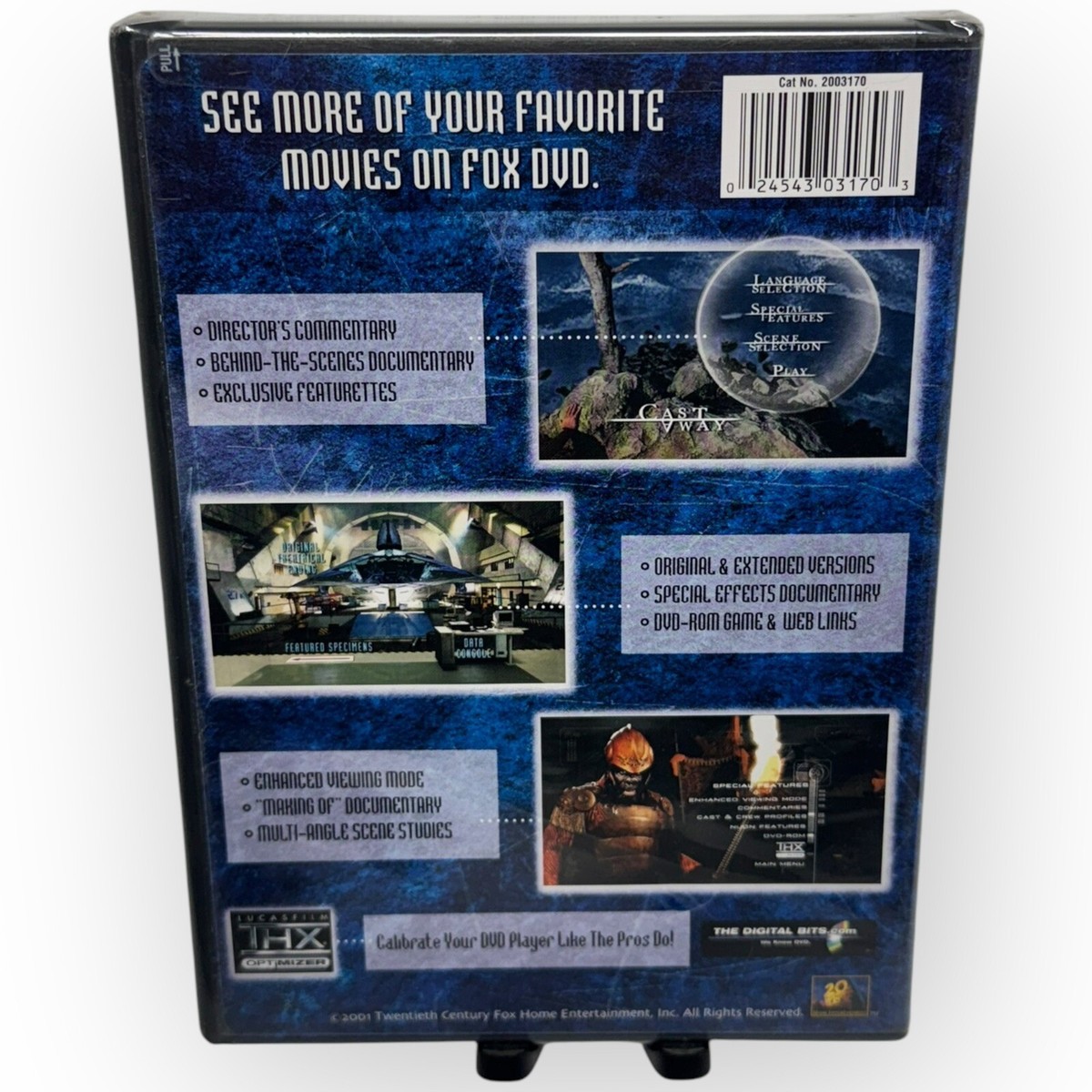 Fox DVD Video Demo Disc #1 Very RARE HTF Best Buy 100 Complete CIB