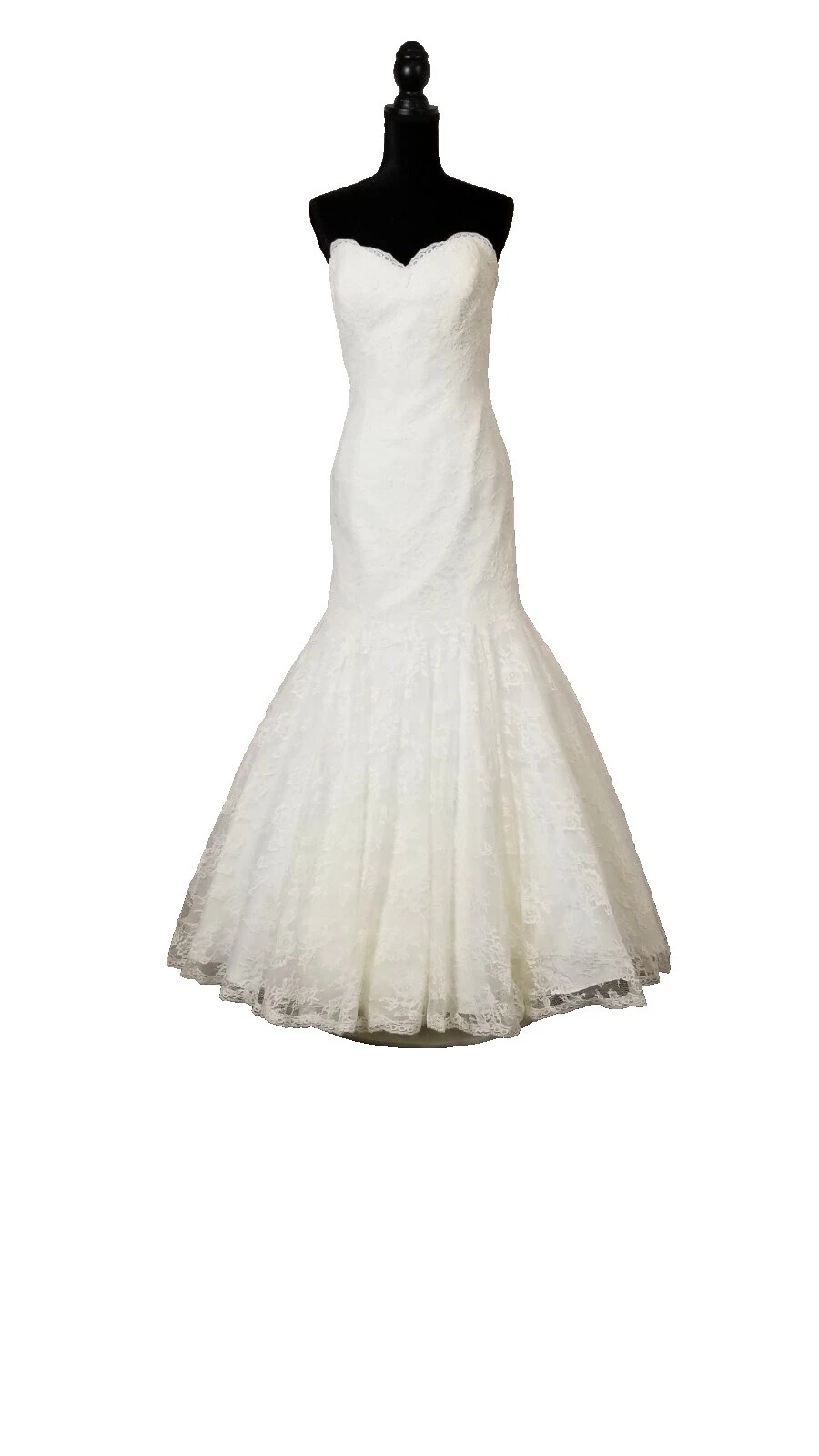 Lace Sleeveless 12 Women's Size Wedding Dresses