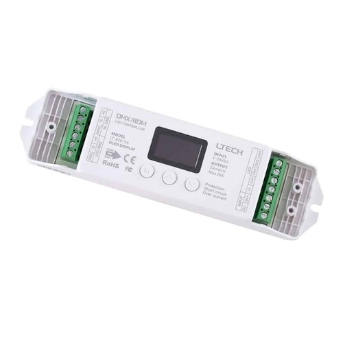 LTECH LED DMX RDM Decoder 4 Channel RGB RGBW Controller (Open Box) - Picture 2 of 2