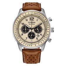 Citizen Men's CA4500-08X Eco-Drive Chronograph Stainless Steel Quartz Watch