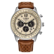 Citizen Men's CA4500-08X Eco-Drive Chronograph Stainless Steel Quartz Watch