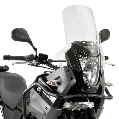 GIVI Cupolino Trasparente 40 x 42 per Yamaha XT 660Z Ténéré 2008 - 2016 - Foto 1 di 2