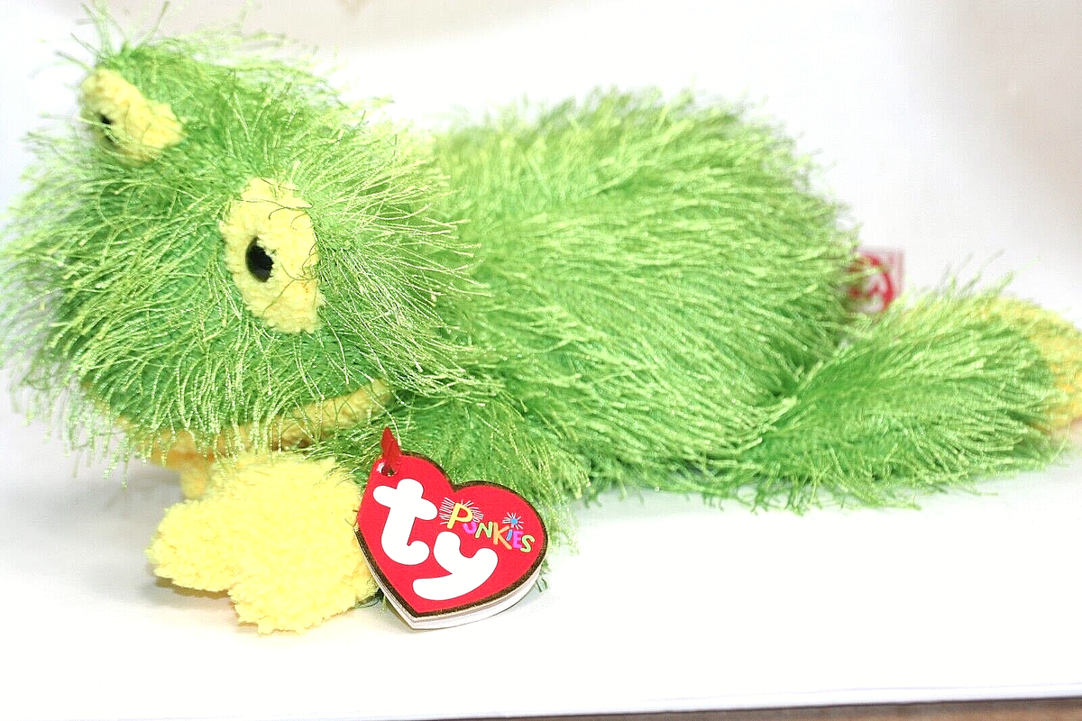 Ty Hopscotch Green Frog Floppy 8