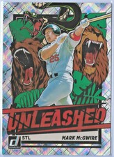 2021 Donruss Unleashed Diamond #UNL19 — Mark McGwire, St. Louis Cardinals