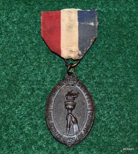 VINTAGE PFADFINDER 1918 ACE MEDAILLE - KRIEGSSPARNIS