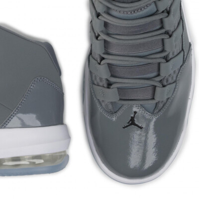 Nike Jordan Max Aura AQ9084-010 Gray/ Black White Men's Basketball