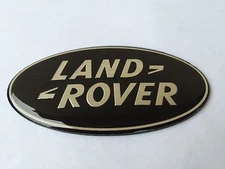 LAND RANGE ROVER SPORT LR3 FRONT HOOD GRILL EMBLEM BADGE LOGO BLACK USA SELLER!!