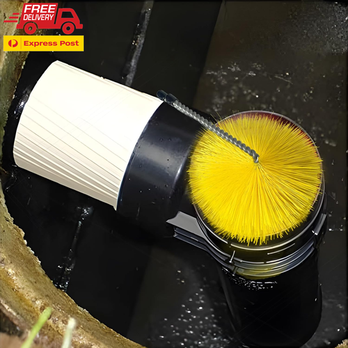 2 Pcs Septic Tank Brush Filter for 4 Inch Pipe, Flow Septic Tank Pipelines Ultra - Picture 5 of 5