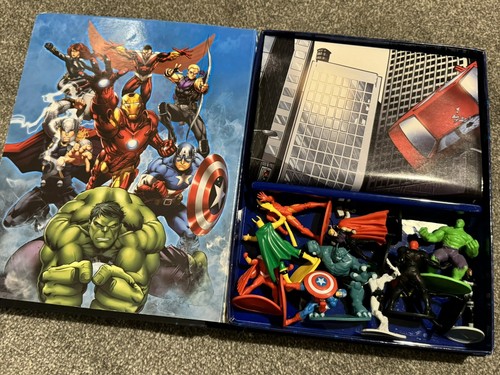 Marvel Avengers Assemble My Busy Books Complete With Play Mat and Action Figures - Picture 5 of 8