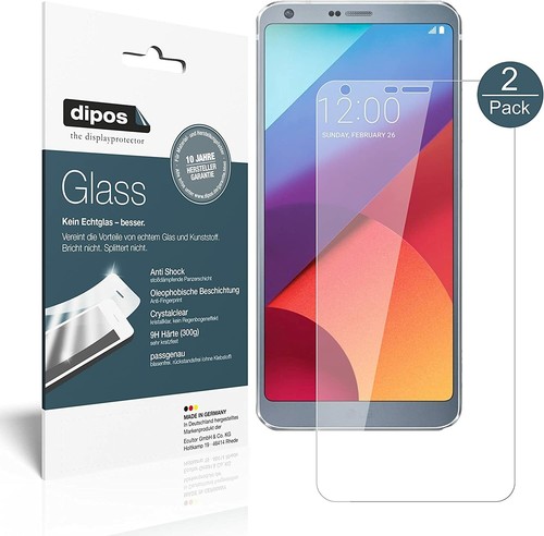 Dipos LG G6 Flexible Glass Screen Protector 9H - 2 Pack - NEW - UK STOCK!