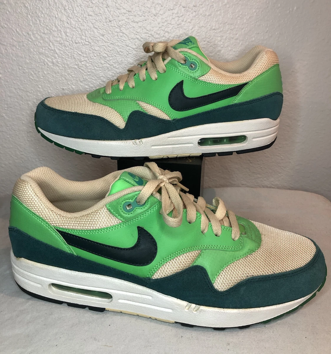 Air Max 1 Essential “Green Goblin” Shoes Sneakers OG Kicks Mens 11 RARE! | eBay