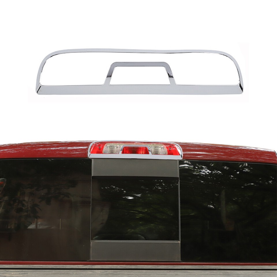 Carbon Fiber Look 3rd Brake Light Cover Trim – Fits 2014-2018 Chevy Silverado & GMC Sierra
